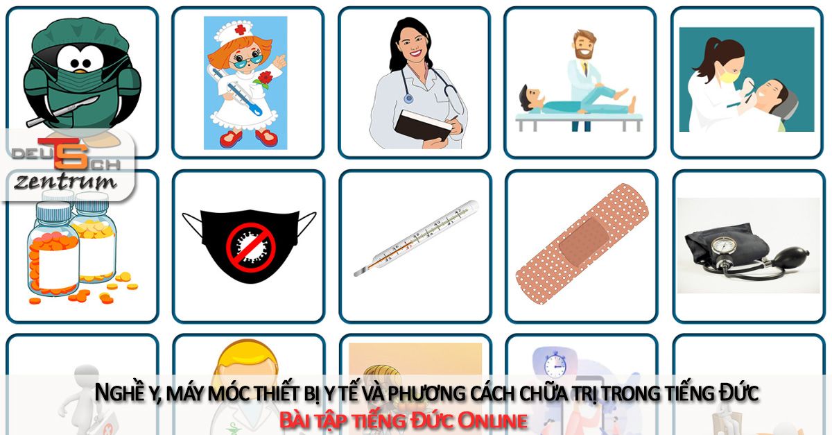 Bệnh tật trong tiếng Đức - Krankheiten